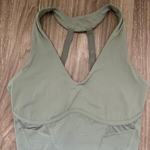 Olive Green Gymshark Whitney Simmons Bra